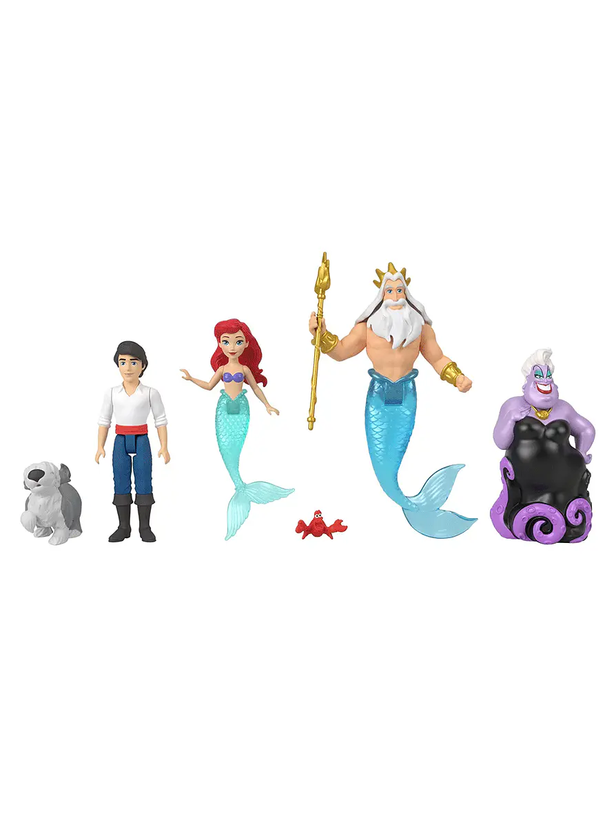 Set Conjunto De Cuentos De Ariel La Sirenita 3