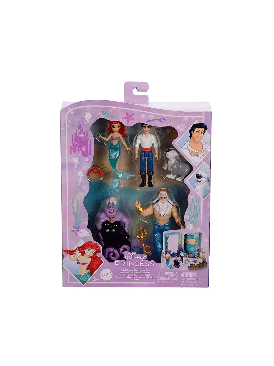 Set Conjunto De Cuentos De Ariel La Sirenita 1