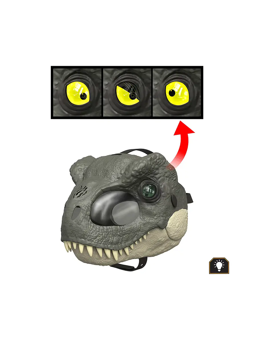 Jurassic World Máscara Para Juegos De Imitación De T. Rex  5