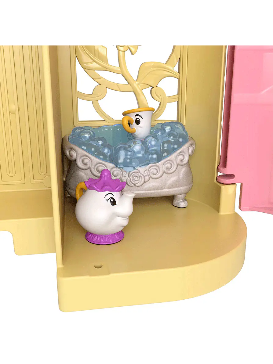 Disney Princesa Casa de Muñecas Castillo de Bella Apilable 5