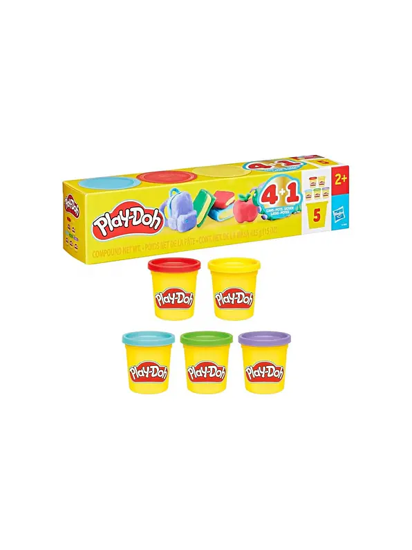 Play Doh Regreso a Clases Pack X 5 Unidades  1