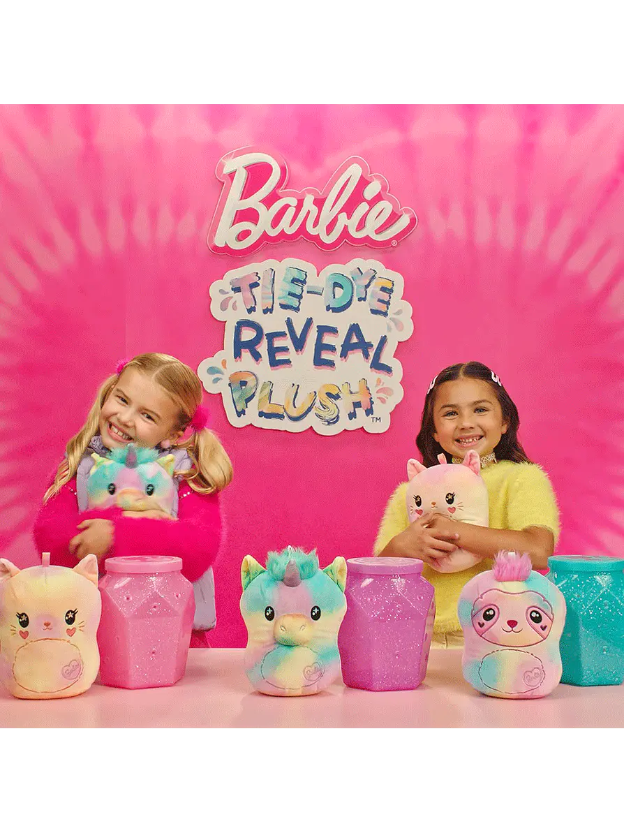 Peluche Barbie Tie-Dye Reveal Sorpresa  3