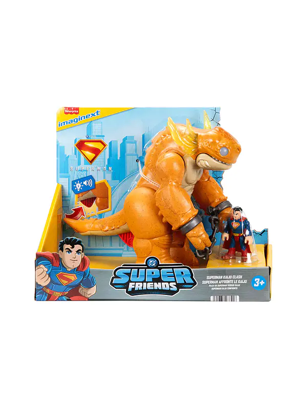 Imaginext DC Super Friends Superman y Kaiju 2