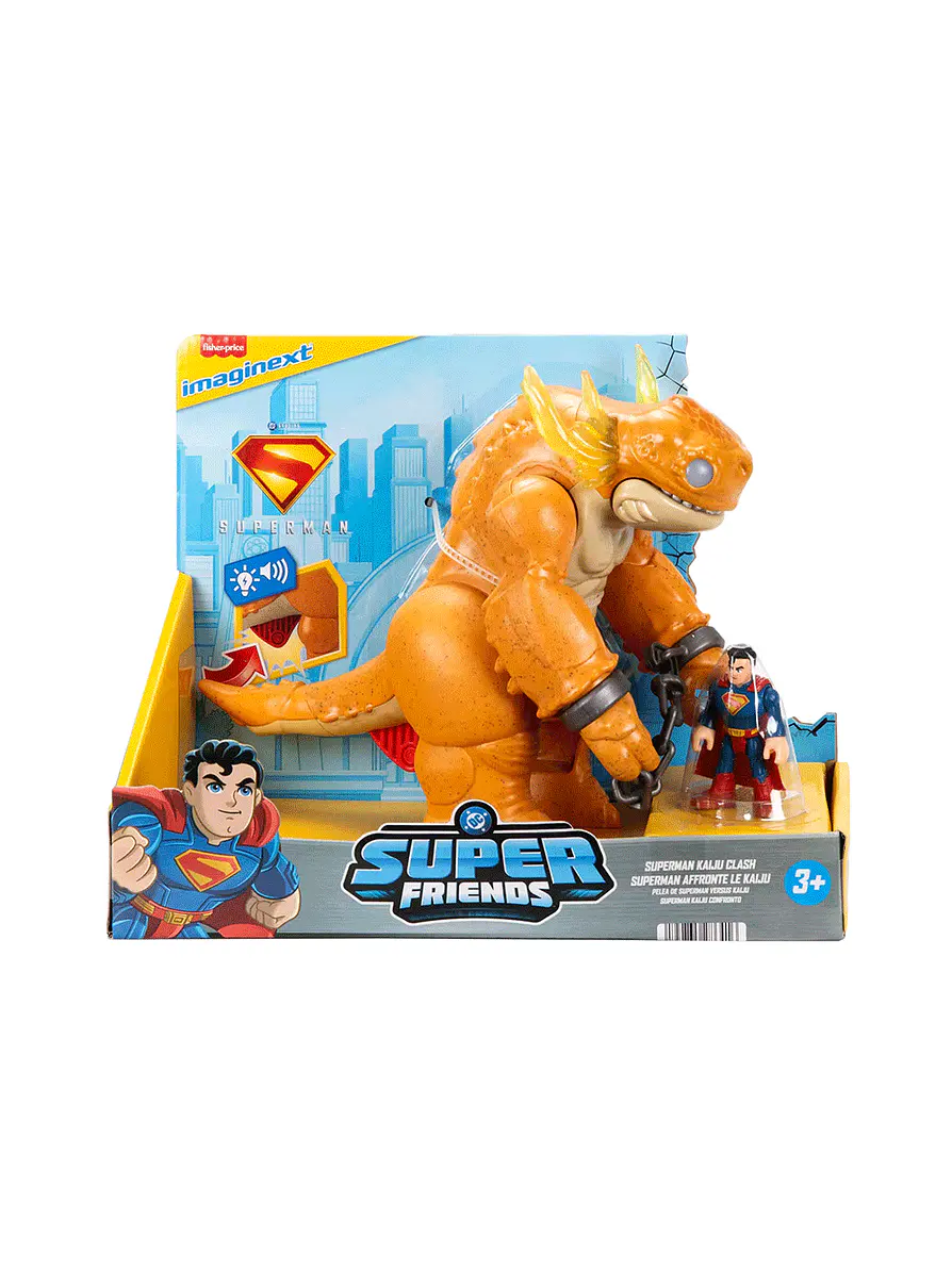 Imaginext DC Super Friends Superman y Kaiju 2