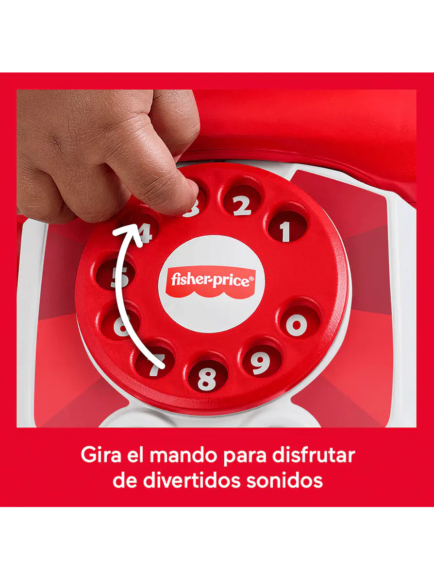 Fisher Price Teléfono Parlanchín 80 años 5