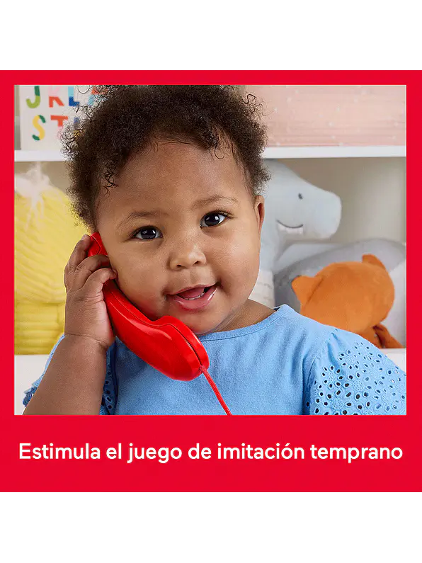 Fisher Price Teléfono Parlanchín 80 años 6