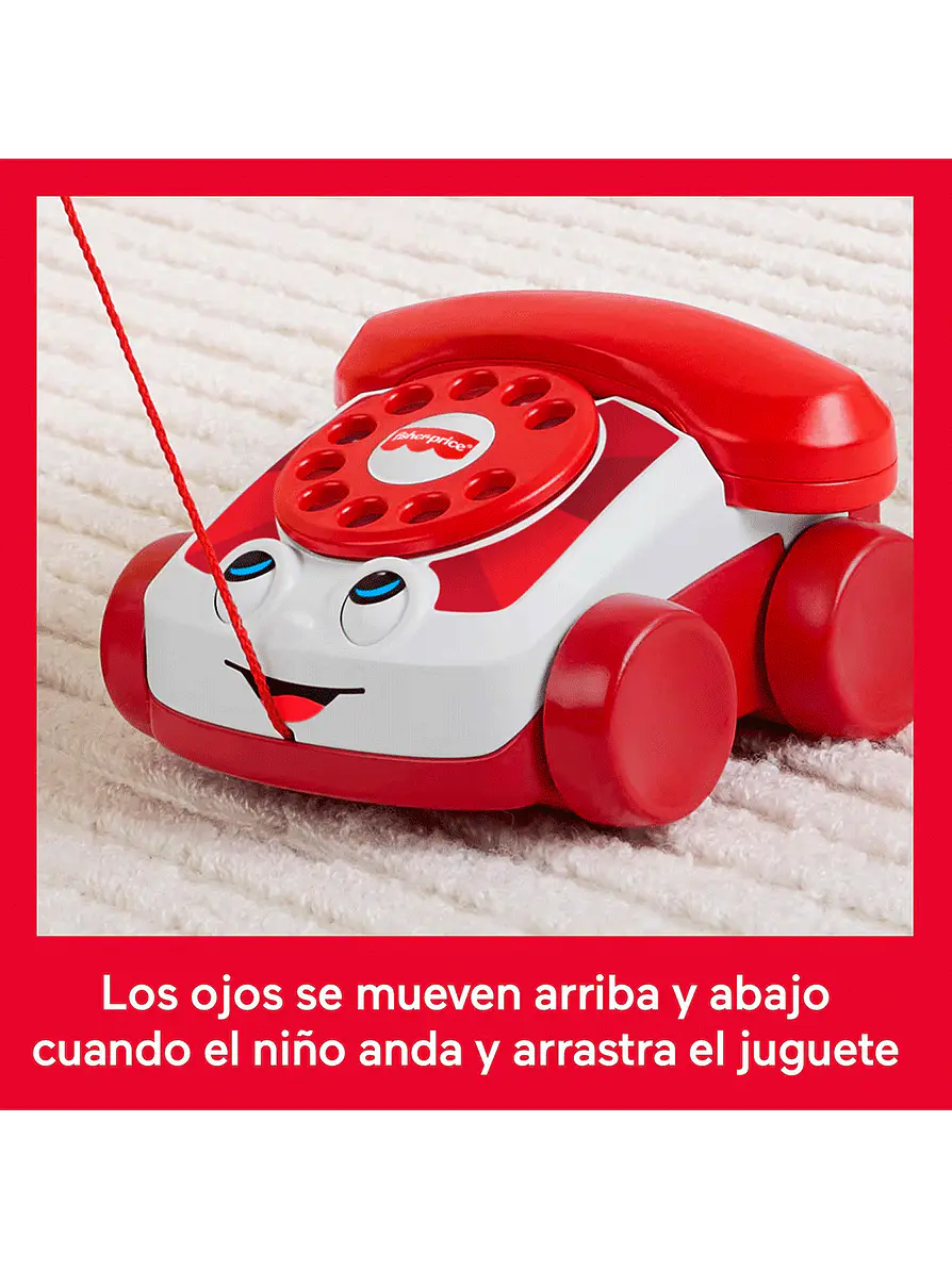 Fisher Price Teléfono Parlanchín 80 años 4