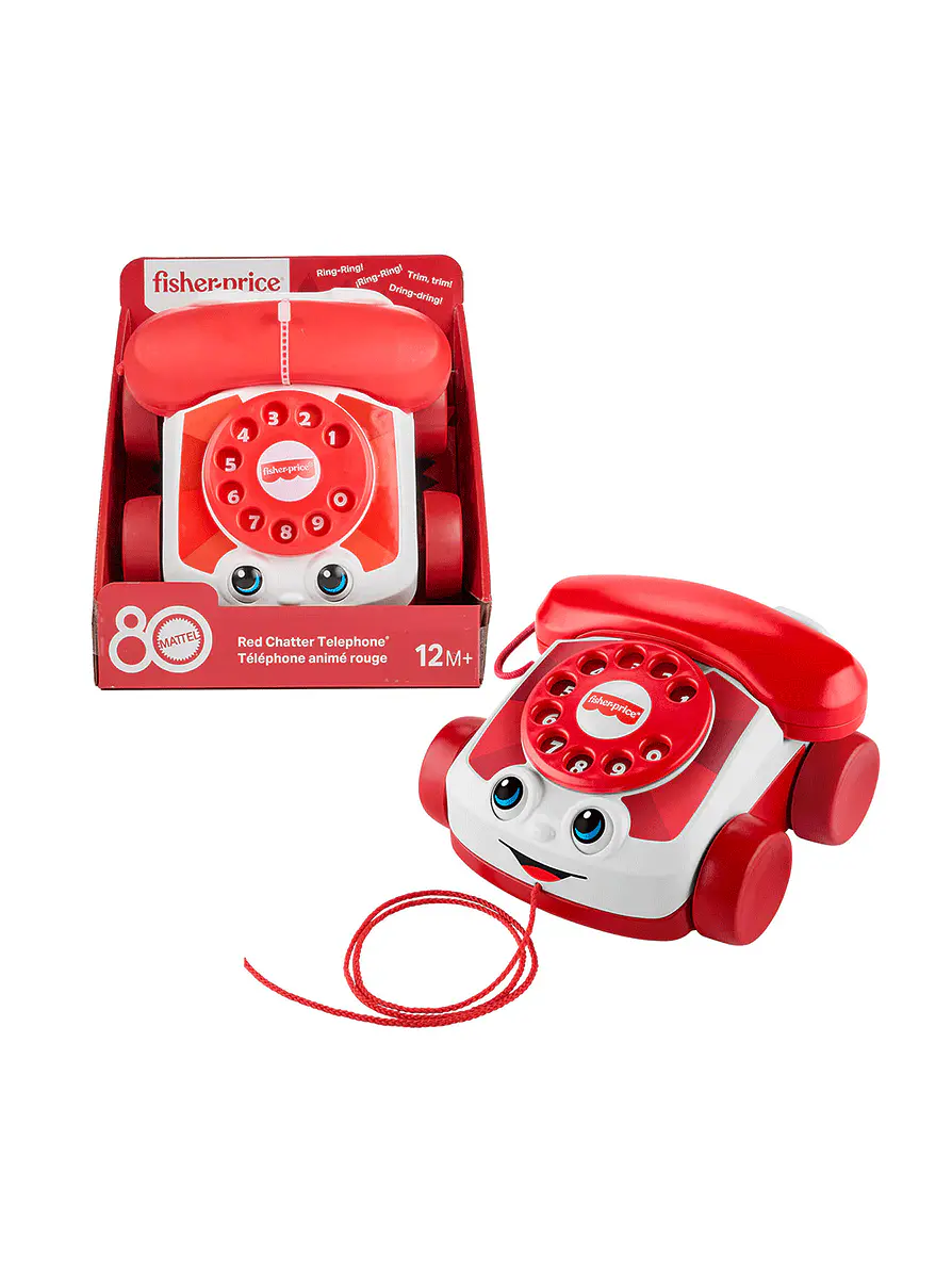Fisher Price Teléfono Parlanchín 80 años 1