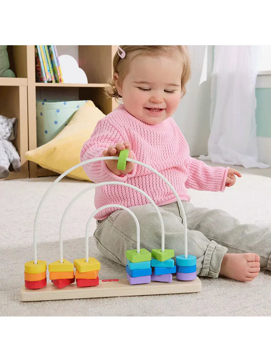 Fisher Price Rompecabezas de Cuentas Arcoíris 5