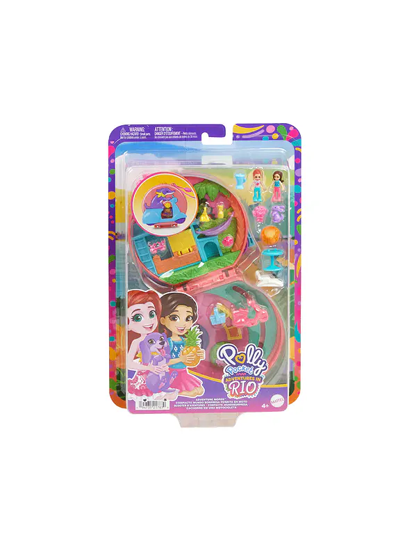 Polly Pocket Ciclomotor Adventure compacto 2