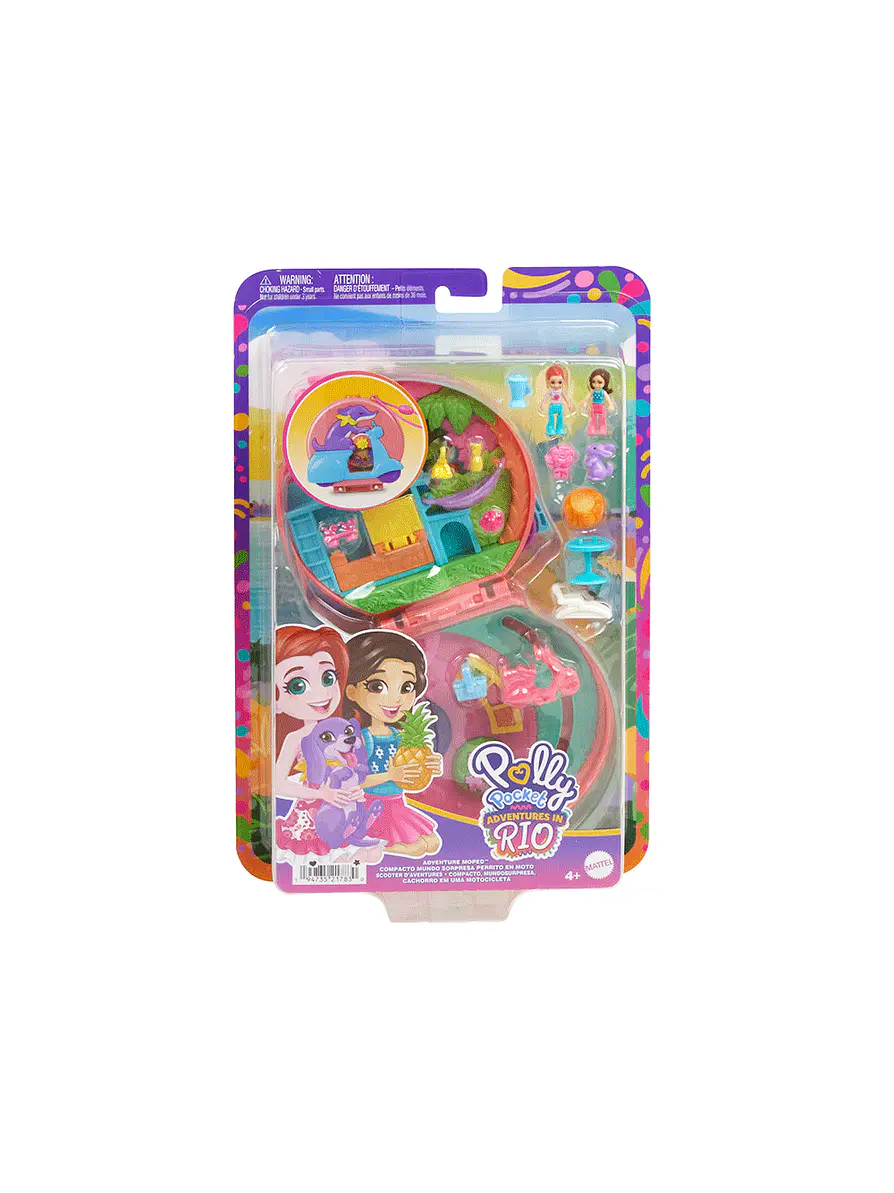 Polly Pocket Ciclomotor Adventure compacto 2