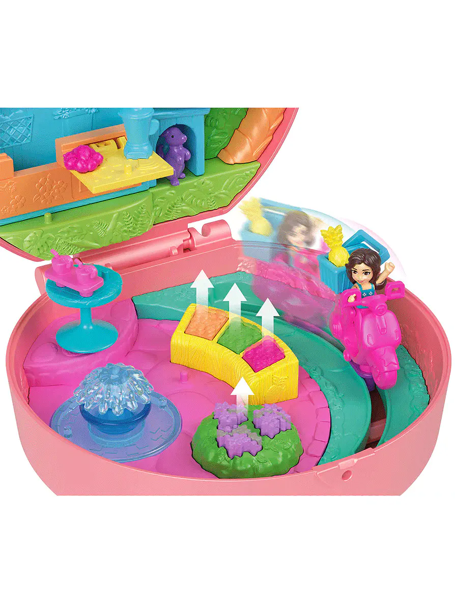 Polly Pocket Ciclomotor Adventure compacto 4