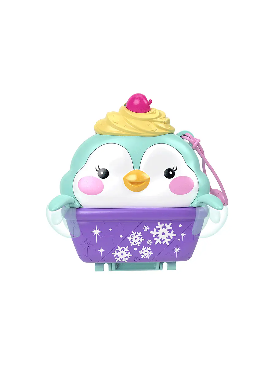 Polly Pocket Estuche De Pingüino De Nieve  3