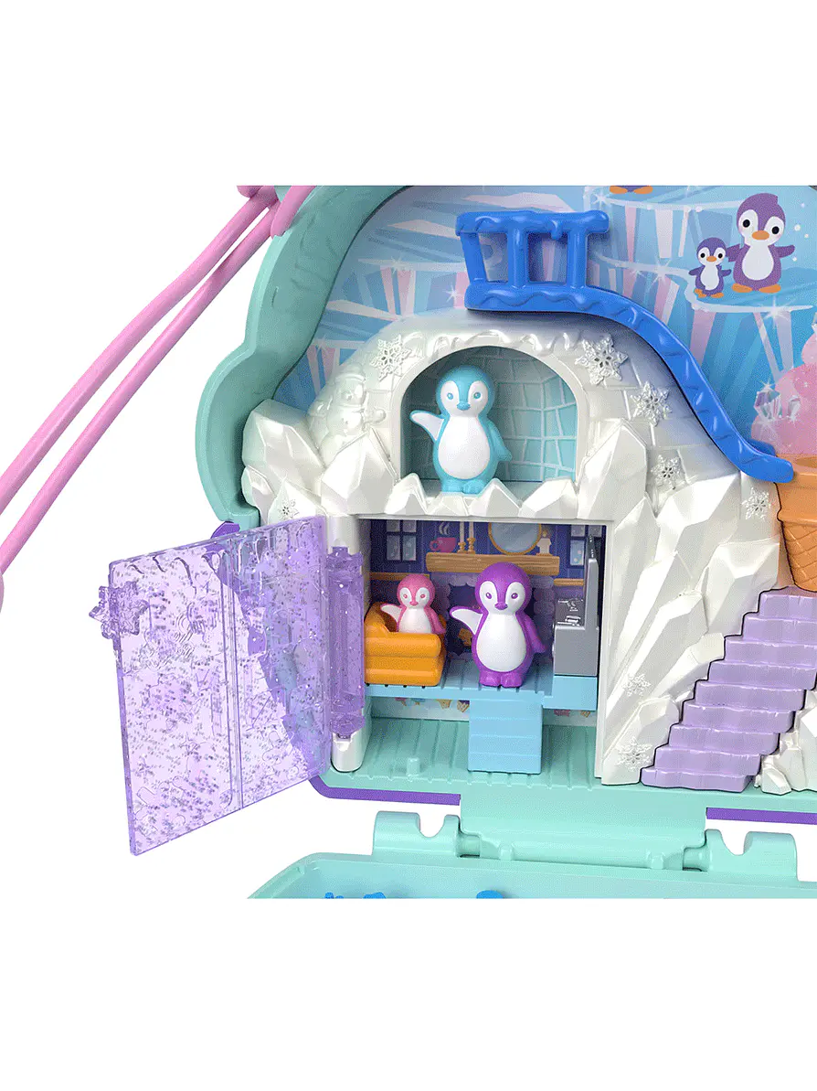 Polly Pocket Estuche De Pingüino De Nieve  5