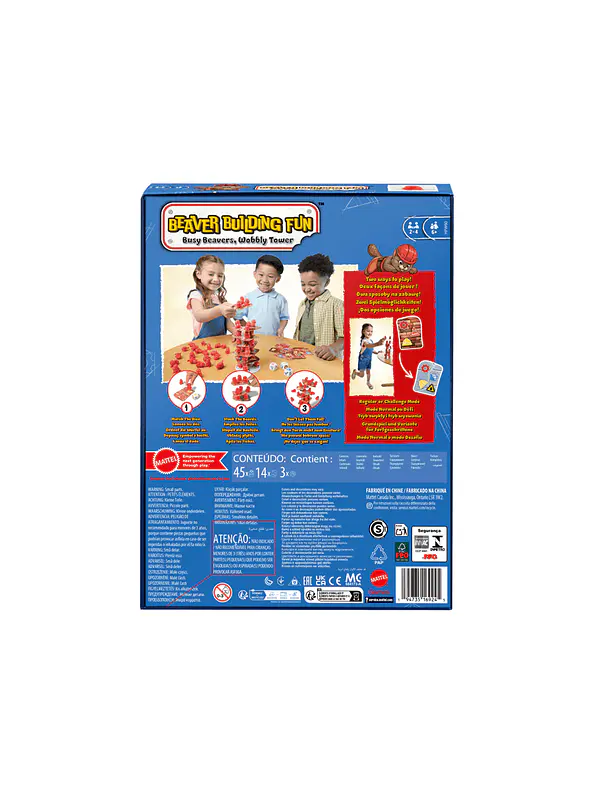 Juego De Mesa Castores Movedizos  5