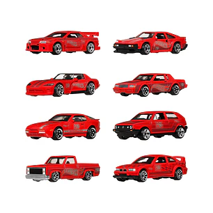 Hot Wheels Pack 8 Vehículos Aniversario 80 