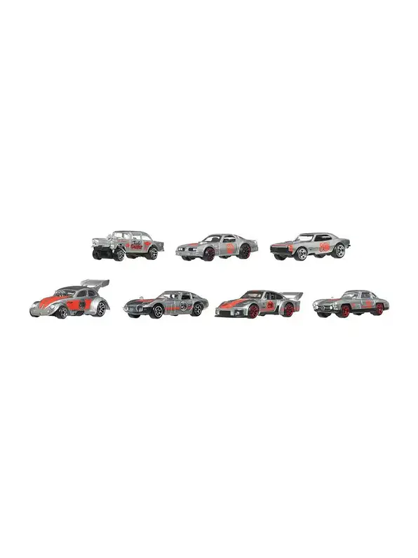 Hot Wheels Pack 7 Vehículos Clásicos Aniversario 80  2