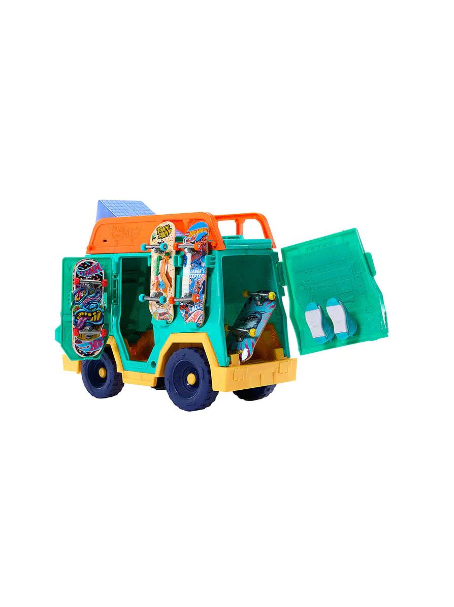 Hot Wheels Conjunto Furgoneta De Skate De Tony Hawk 4