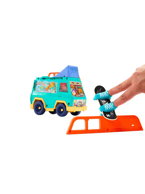 Hot Wheels Conjunto Furgoneta De Skate De Tony Hawk 5