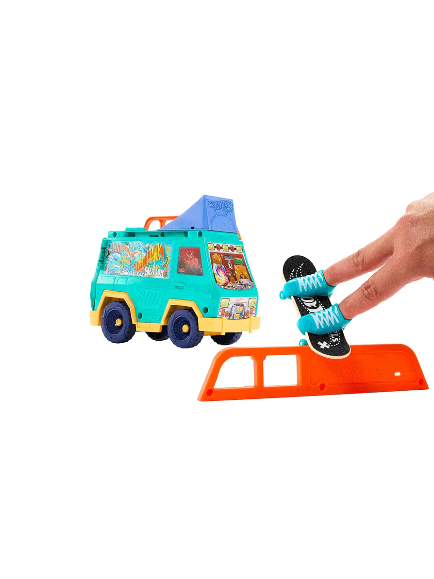 Hot Wheels Conjunto Furgoneta De Skate De Tony Hawk 5