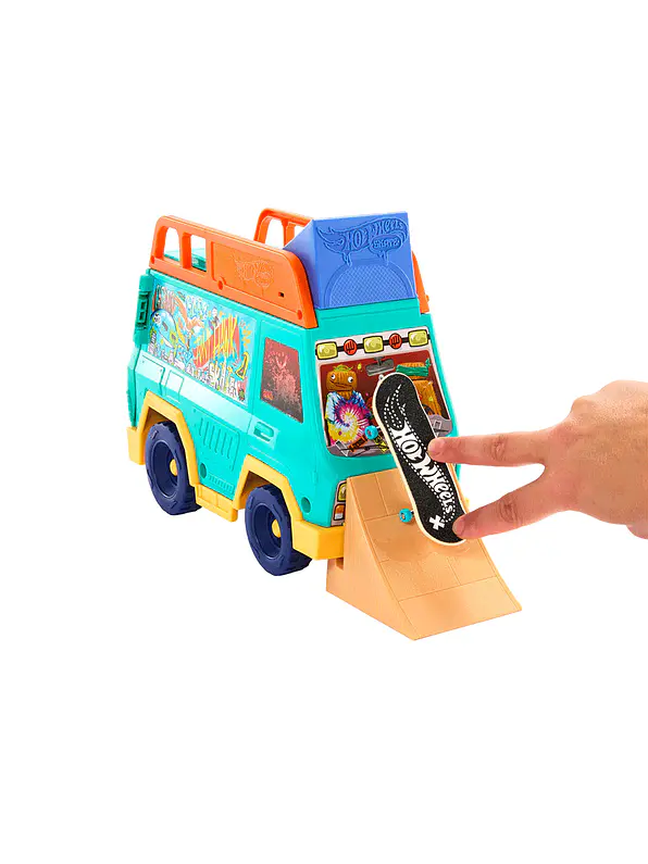 Hot Wheels Conjunto Furgoneta De Skate De Tony Hawk 6