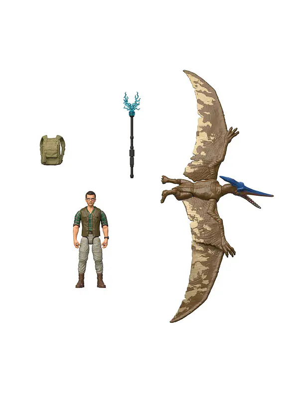 Jurassic World Rebirth Humano Y Dinosaurio Surtido  3