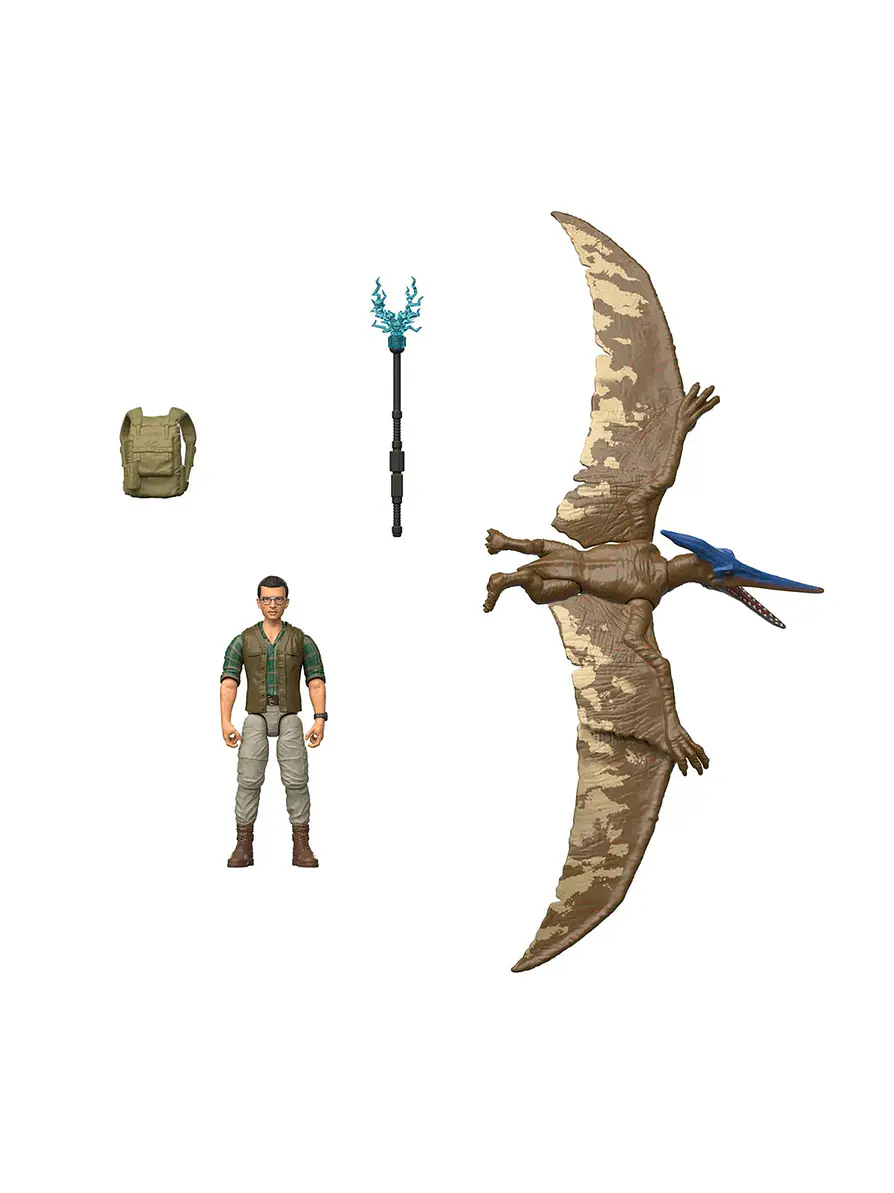 Jurassic World Rebirth Humano Y Dinosaurio Surtido  3