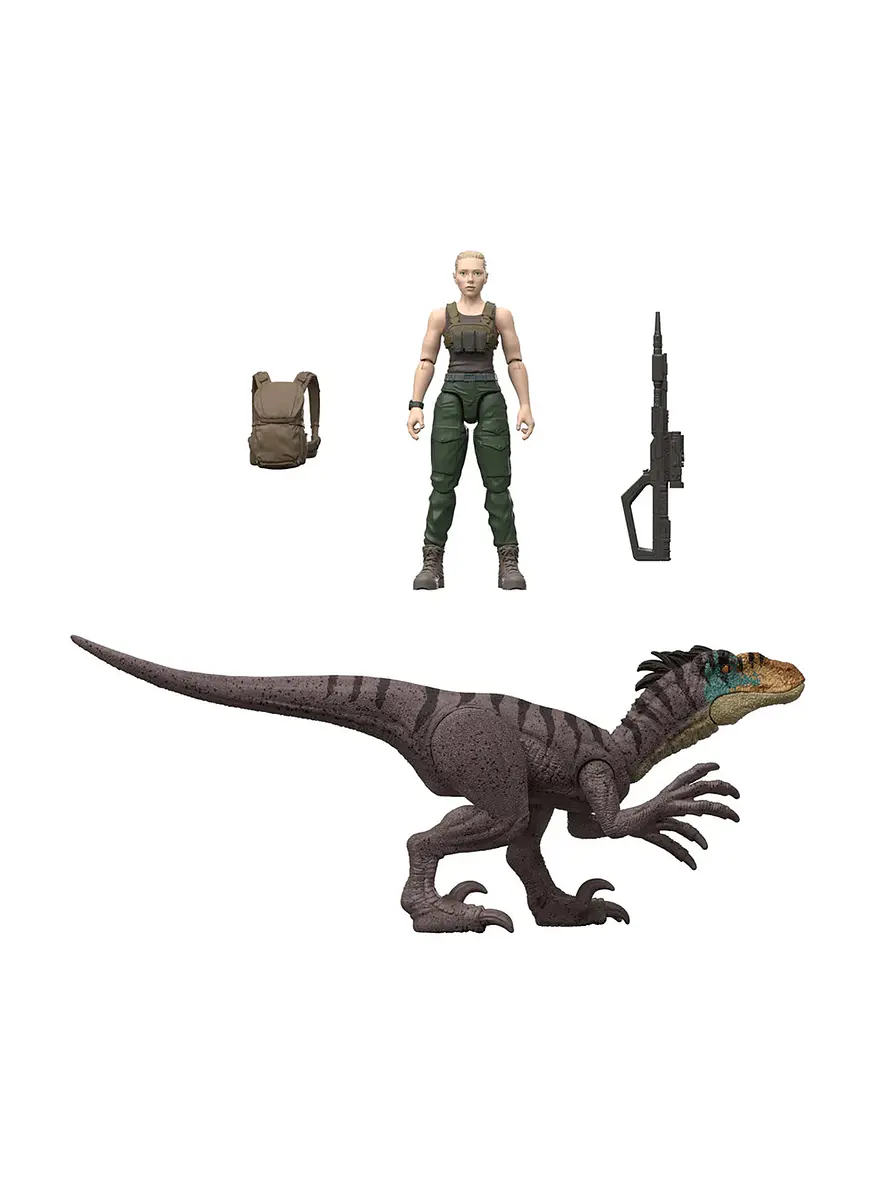 Jurassic World Rebirth Humano Y Dinosaurio Surtido  4