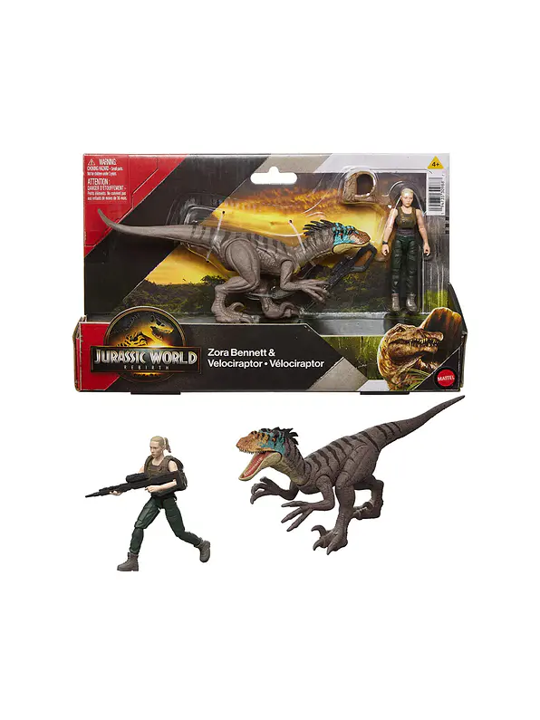 Jurassic World Rebirth Humano Y Dinosaurio Surtido  1