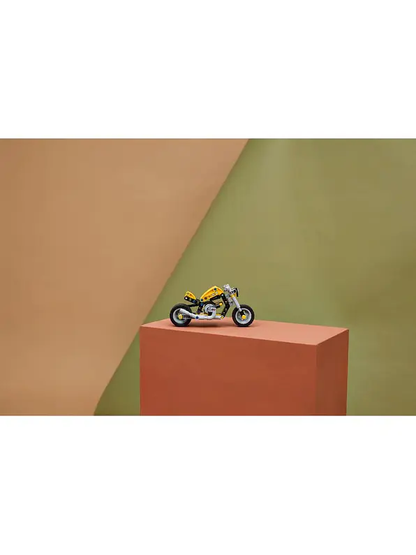 Lego Technic Moto Amarilla 9