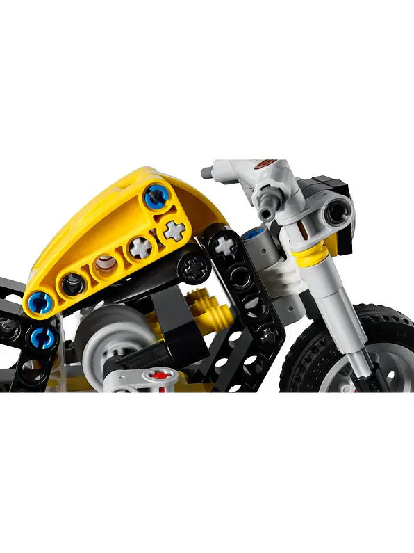 Lego Technic Moto Amarilla 4