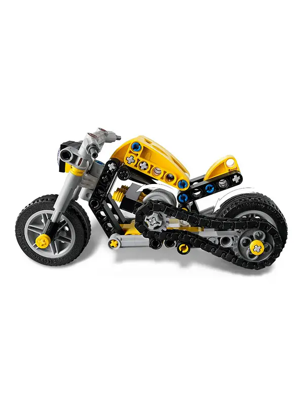 Lego Technic Moto Amarilla 5