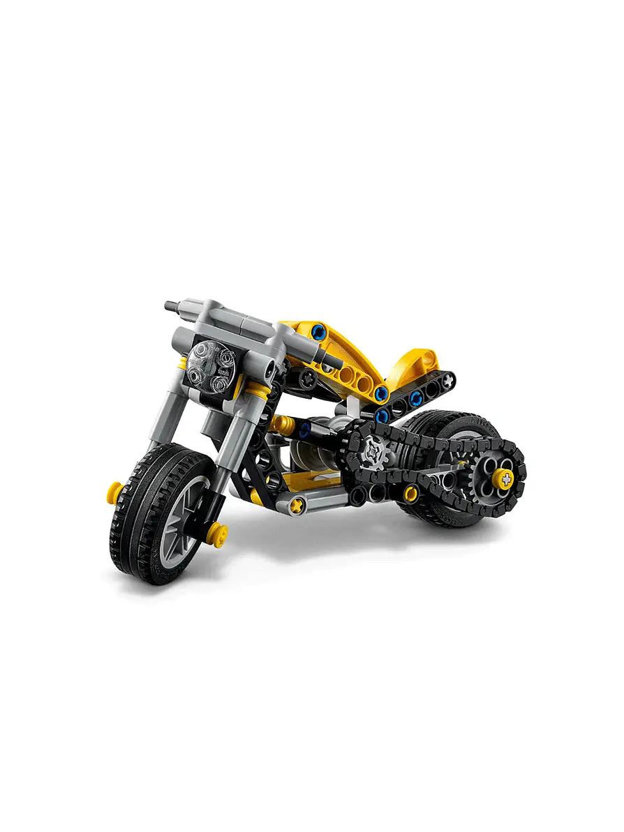 Lego Technic Moto Amarilla 2