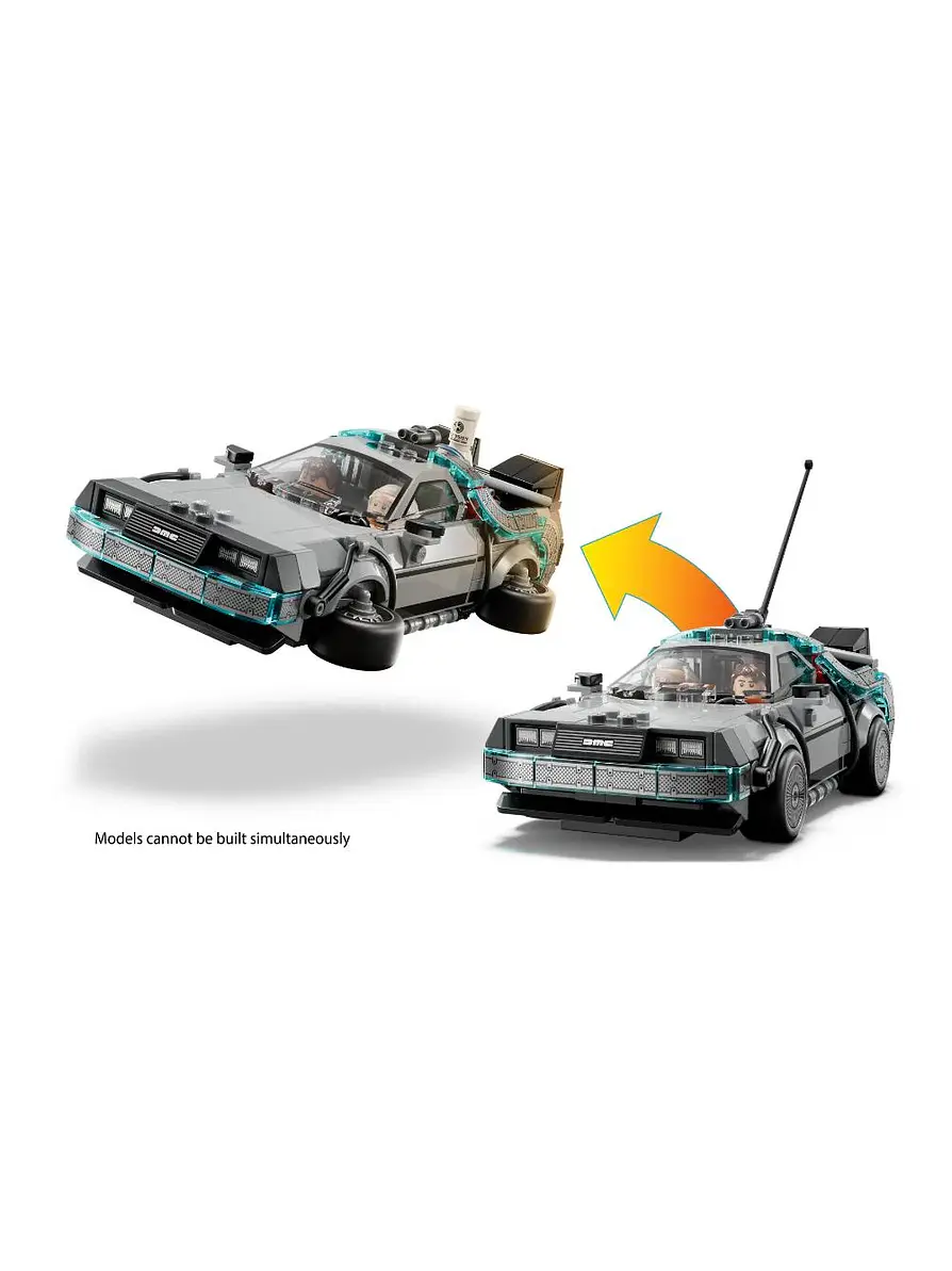Lego Speed Champions Máquina Del Tiempo De Volver Al Futuro 7