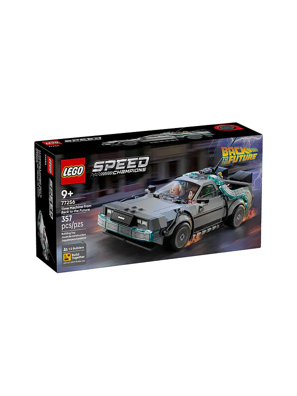 Lego Speed Champions Máquina Del Tiempo De Volver Al Futuro 1