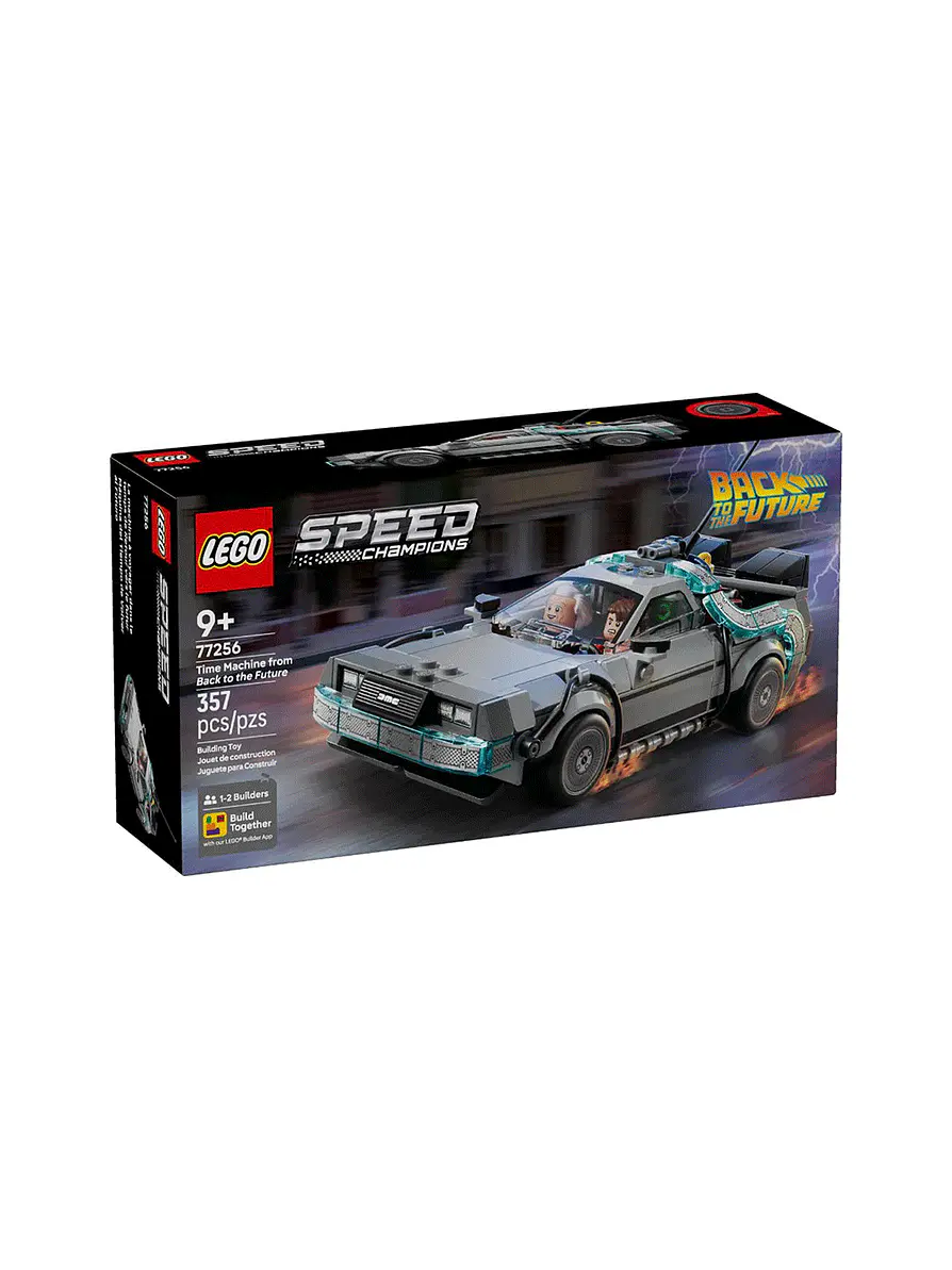 Lego Speed Champions Máquina Del Tiempo De Volver Al Futuro 1