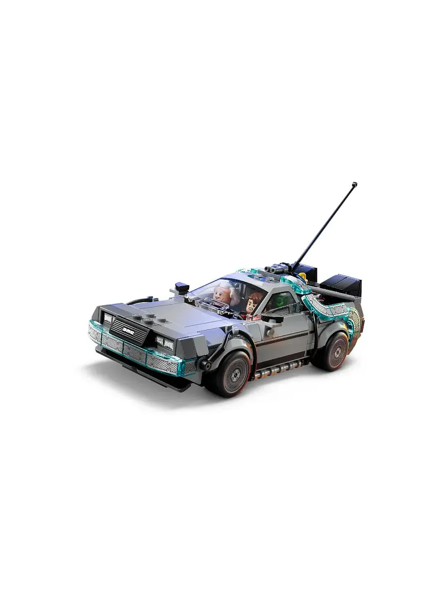 Lego Speed Champions Máquina Del Tiempo De Volver Al Futuro 4