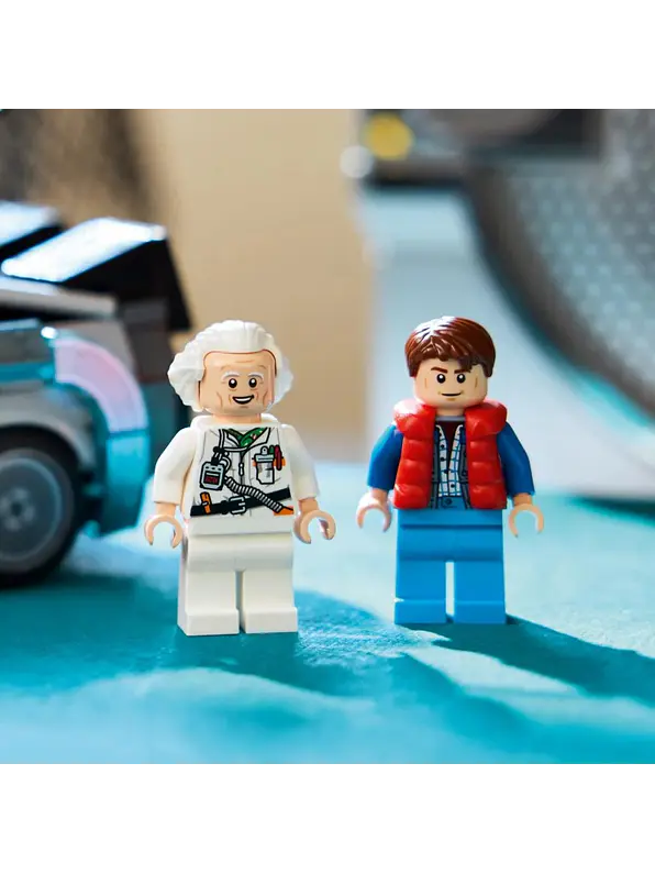 Lego Speed Champions Máquina Del Tiempo De Volver Al Futuro 10