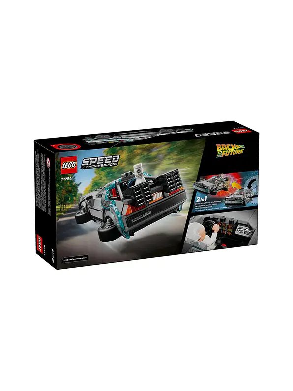 Lego Speed Champions Máquina Del Tiempo De Volver Al Futuro 3