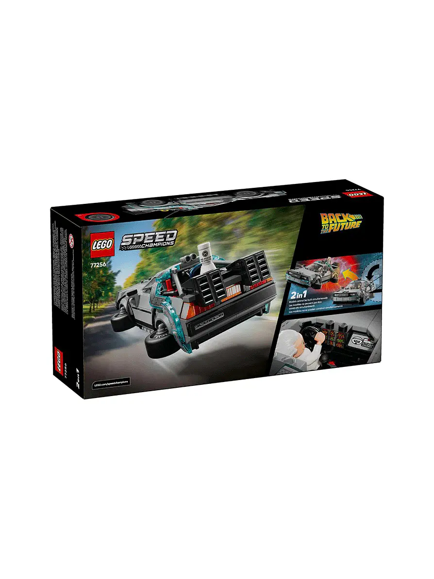 Lego Speed Champions Máquina Del Tiempo De Volver Al Futuro 3