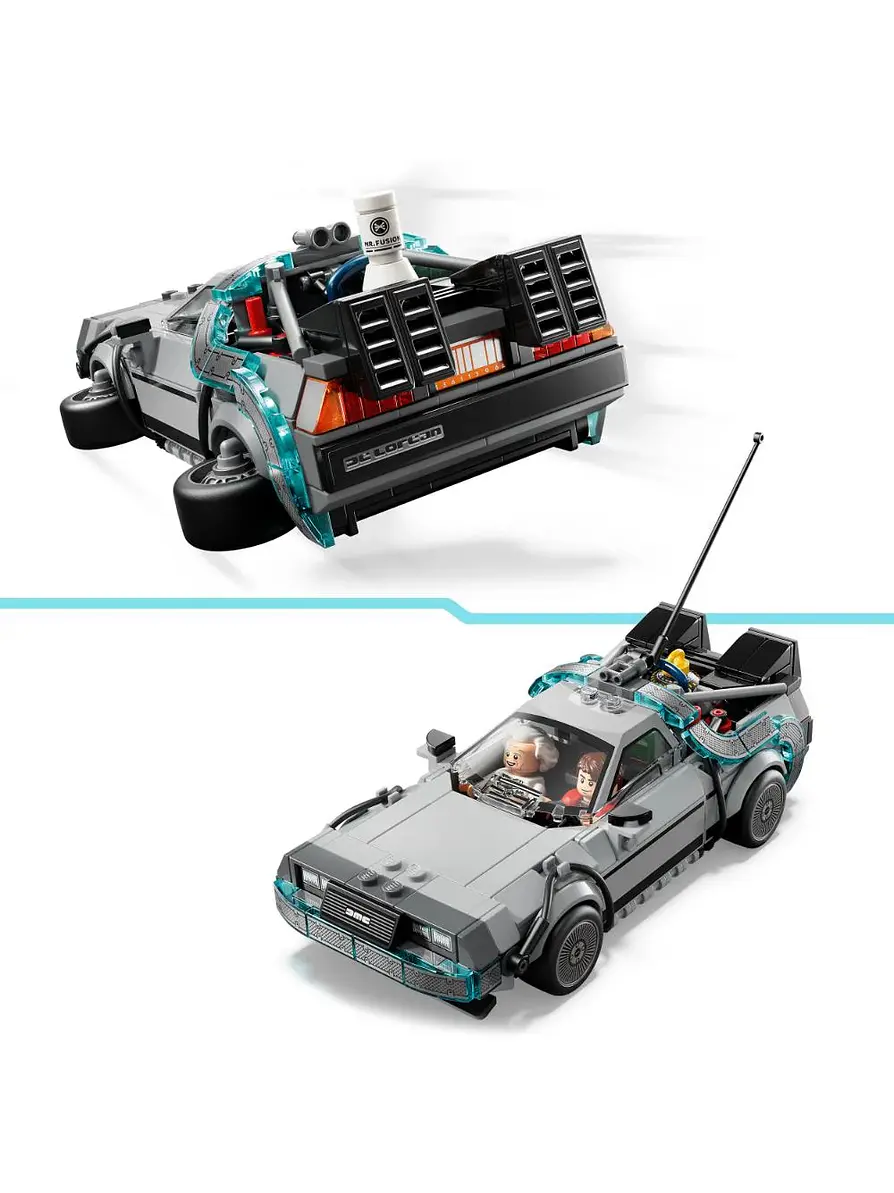 Lego Speed Champions Máquina Del Tiempo De Volver Al Futuro 8
