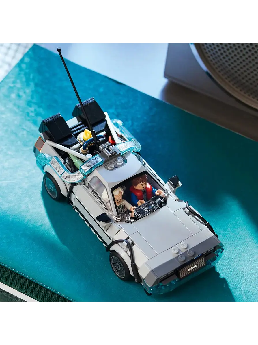 Lego Speed Champions Máquina Del Tiempo De Volver Al Futuro 9
