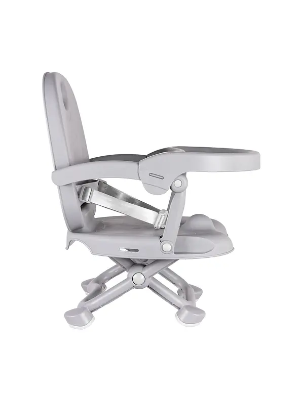 Silla Comedor Bebesit Booster Bites Portable Gray 4
