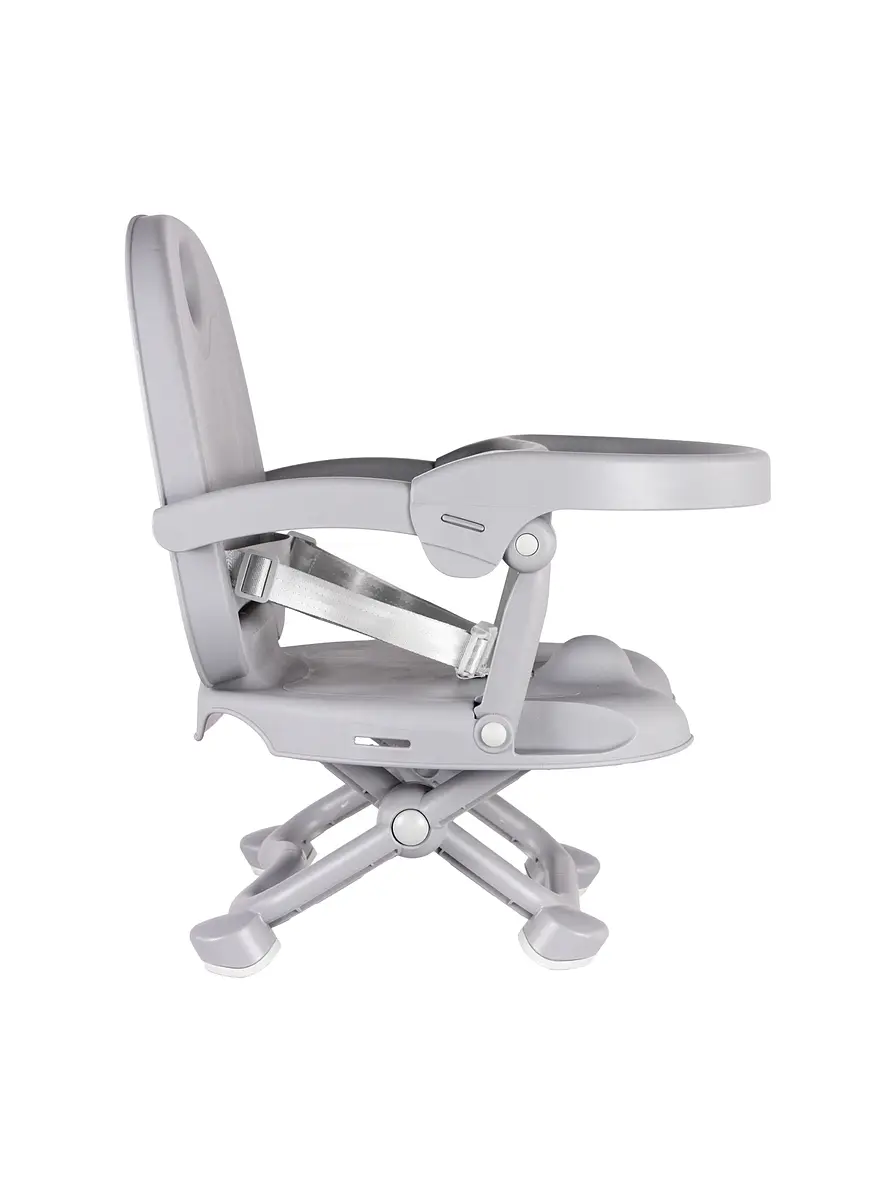 Silla Comedor Bebesit Booster Bites Portable Gray 4