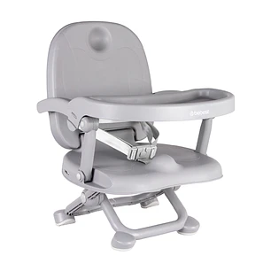 Silla Comedor Bebesit Booster Bites Portable Gray