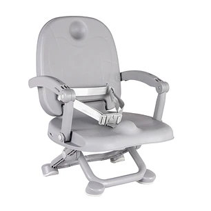 Silla Comedor Bebesit Booster Bites Portable Gray