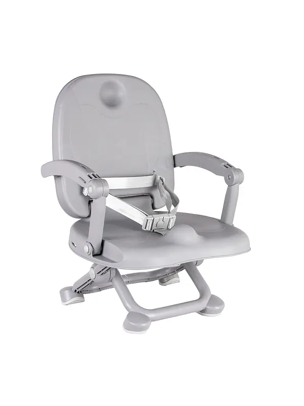 Silla Comedor Bebesit Booster Bites Portable Gray 2
