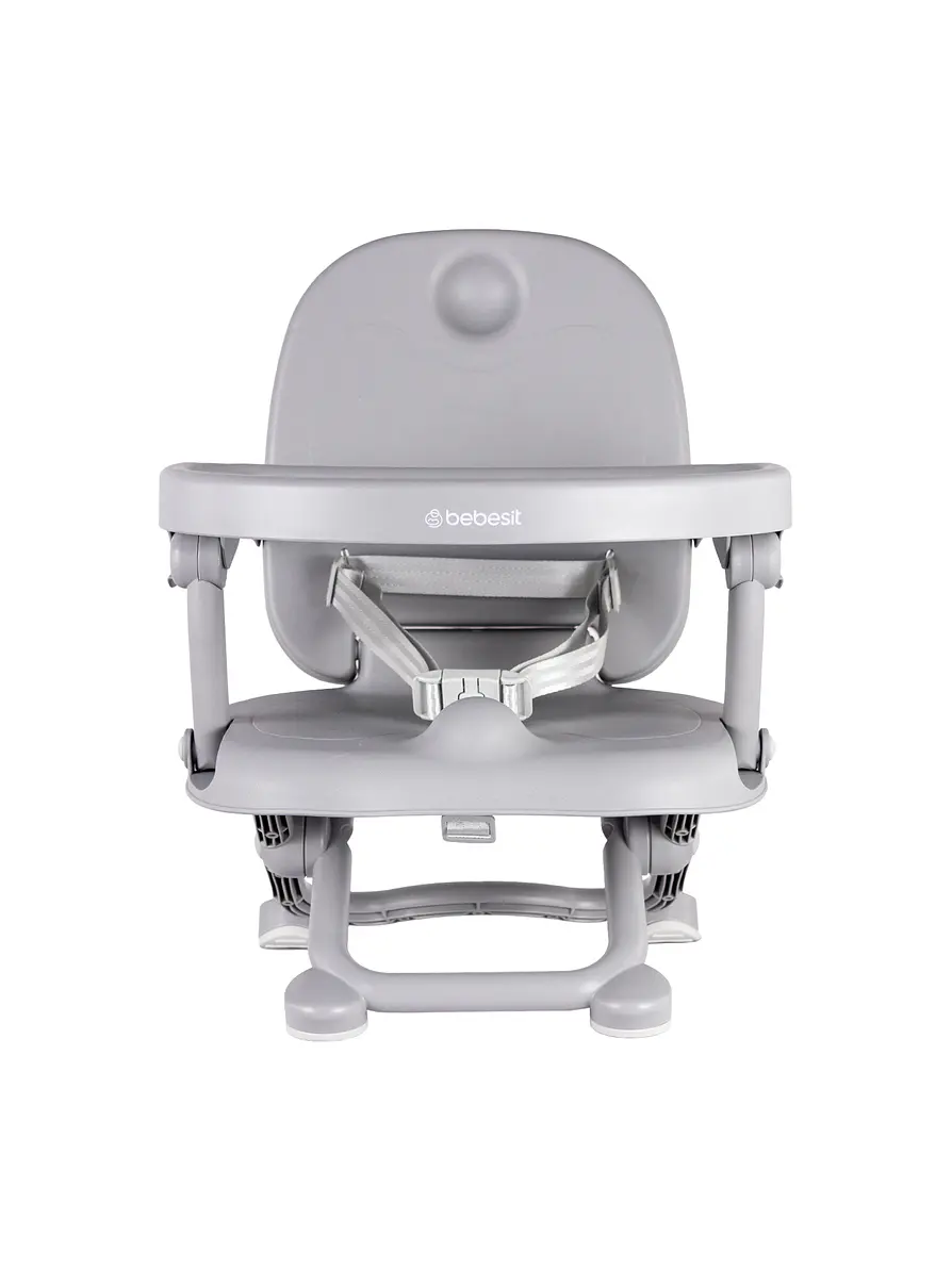 Silla Comedor Bebesit Booster Bites Portable Gray 3