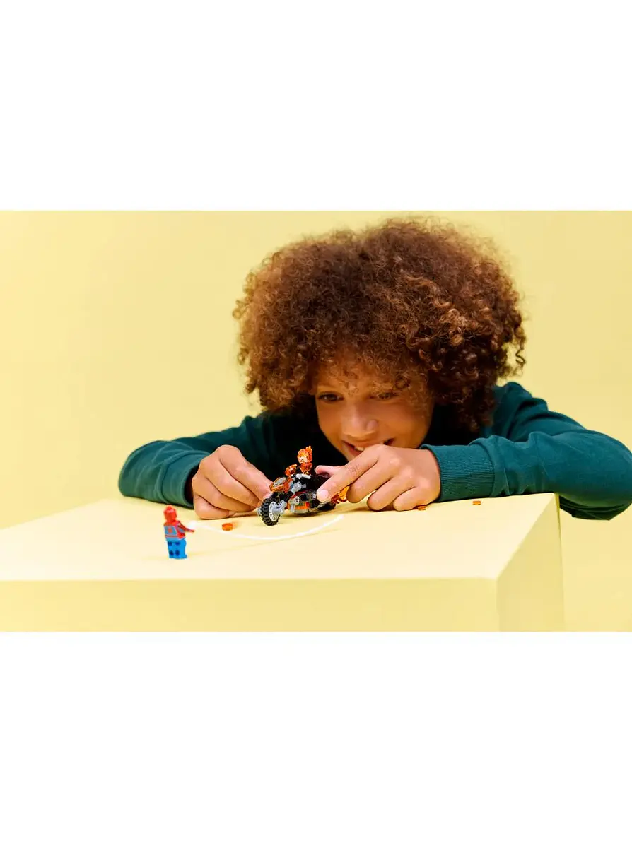 Lego Marvel Spider-Man Vs Ghost Rider Motocycle  5