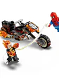 Lego Marvel Spider-Man Vs Ghost Rider Motocycle  - Miniatura 4